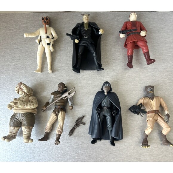 Hasbro Star Wars Power Of The Force Action Figures 1997 & 1998 Lot  7PCS - Picture 5 of 5